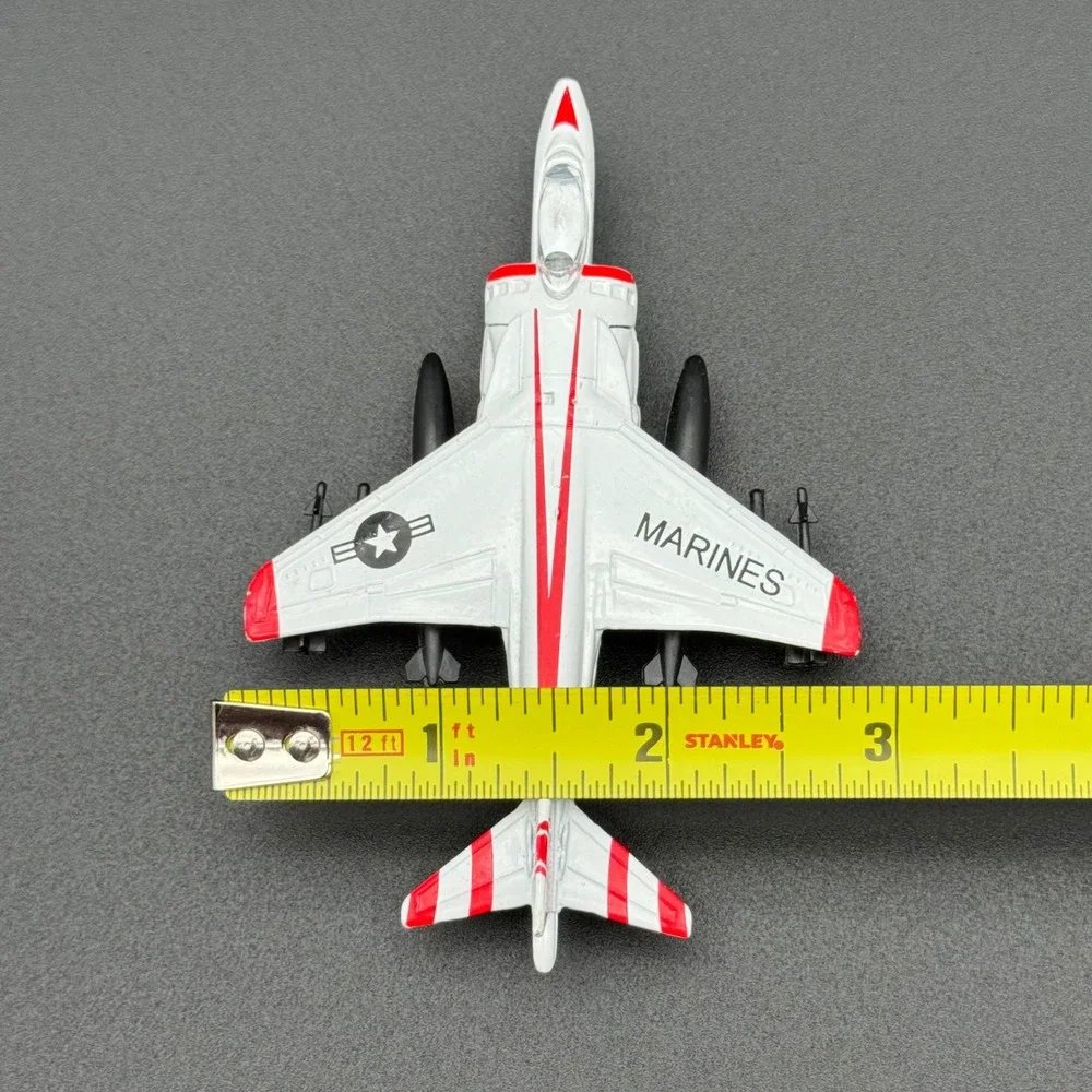 Marines AV-8B‎ Harrier II Ground Attack Jet Diecast Metal Vintage Toy
